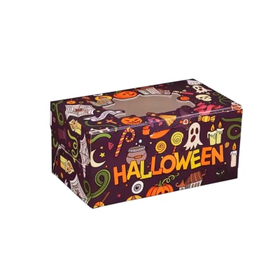Caja para 2 Cupcakes Halloween1