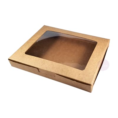 Caja Kraft para 6 Alfajores 20x15x2.5 cm.1