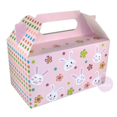 Set Cajas Pascua Conejo 4 Unidades