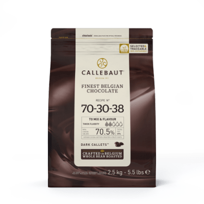 Callebaut Negro 70-30-38 2,5 kg.