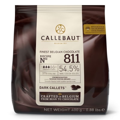 Callebaut Negro 811 - 54,5% Cacao 400 gr.1