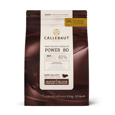 Callebaut Negro Power 80 2,5 kg.