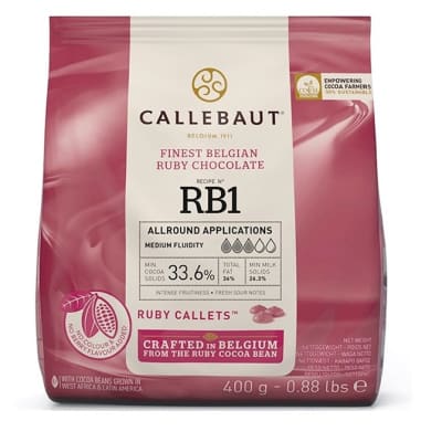 Callebaut Ruby RB1 400 gr.
