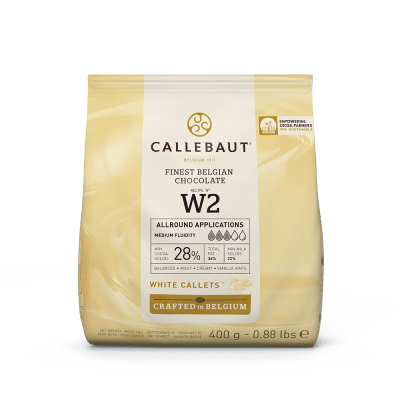 Callebaut Blanco W2 - 28% Cacao 400 gr.