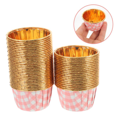 Capsulas Plegadas Cupcake Cuadrille Rosado 20 Unidades1