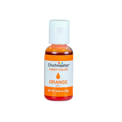 Colorante Liposoluble Chefmaster Candy Color Orange 18 gr.