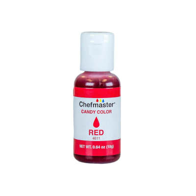 Colorante Liposoluble Chefmaster Candy Color Red 18 gr.