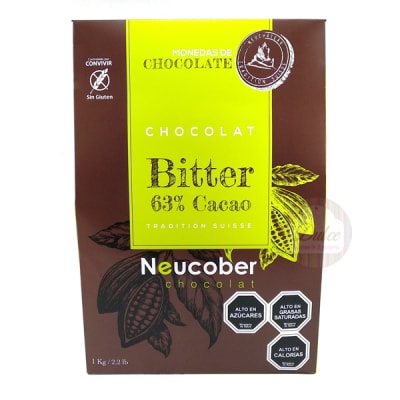 Neucober Bitter 63% Cacao 1 kg.