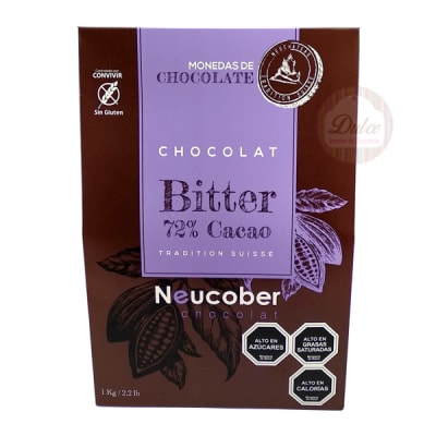 Neucober Bitter 72% Cacao 1 kg.