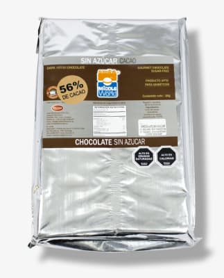 Chocono Sin Azúcar 56% Cacao 1 kg.