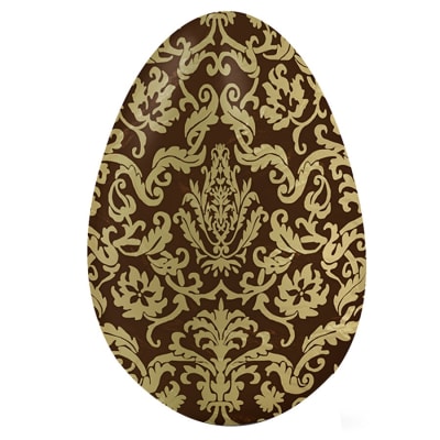 Papel para Chocolate Adamascado Dorado1