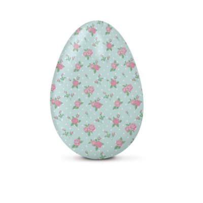 Papel para Chocolate Floral Celeste1