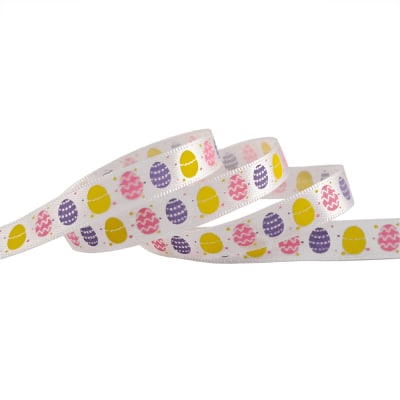 Cinta de Tela para Lazo Huevos Colores 5 Metros1