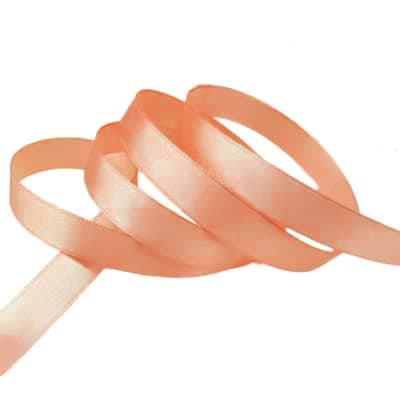 Cinta de Raso 1 cm. Damasco 10 Metros