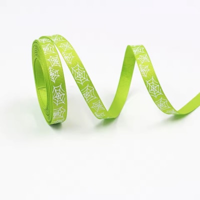 Cinta de Tela para Lazo Tela de Araña Verde 5 Metros1