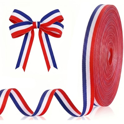 Cinta Tela Lazo Tricolor 1,5 cm. x 2 mts.