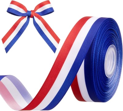 Cinta Tela Lazo Tricolor 2,5 cm. x 1,5 mts.