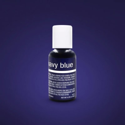 Colorante Gel Navy Blue Chefmaster 20 gr.