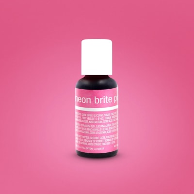 Colorante Gel Neon Brite Pink Chefmaster 20 gr.