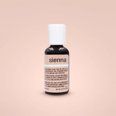 Colorante Gel Sienna Chefmaster 20 gr.1