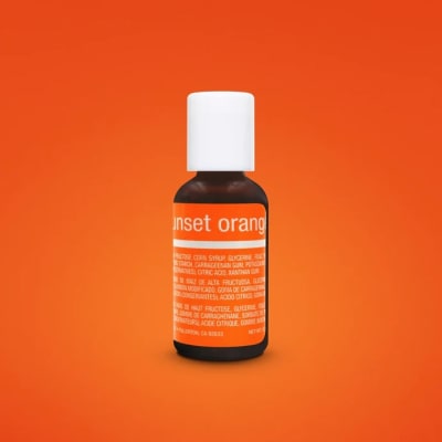 Colorante Gel Sunset Orange Chefmaster 20 gr.1