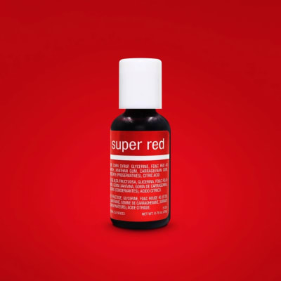 Colorante Gel Super Red Chefmaster 20 gr.1