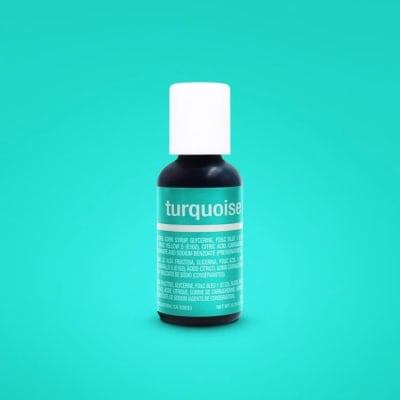 Colorante Gel Turquoise Chefmaster 20 gr.