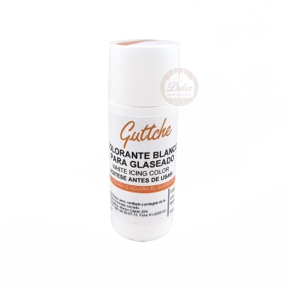 Colorante Blanco para Glaseado Guttche 20 gr.1