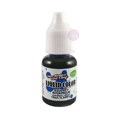 Colorante Liquid Color Azul Rey Ma Baker and Chef 10 ml.1