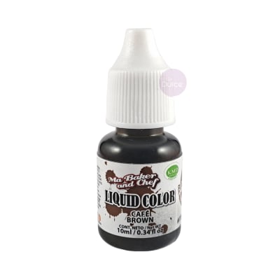 Colorante Liquid Color Café Ma Baker and Chef 10 ml.