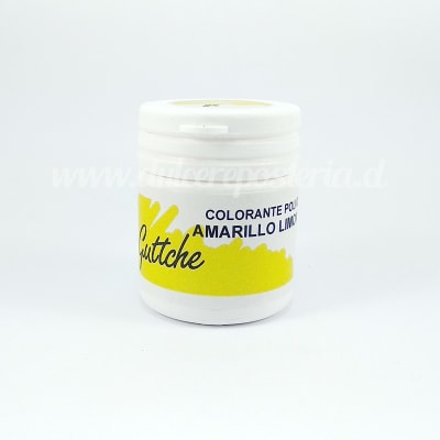 Colorante Polvo Amarillo Limón Guttche 15 gr.