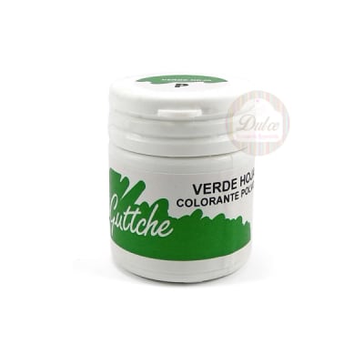 Colorante Polvo Verde Hoja Guttche 15 gr.