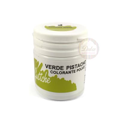 Colorante Polvo Verde Pistacho Guttche 15 gr.