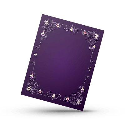 Cookie Card 10x13 cm. Halloween N°3 - 10 Unidades1