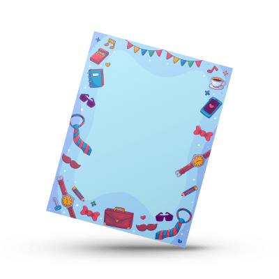 Cookie Card 10x13 cm. Papá N°2 - 10 Unidades1