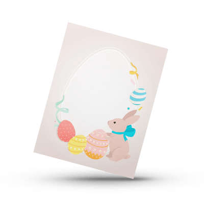 Cookie Card 10x13 cm. Pascua N°3 - 10 Unidades1