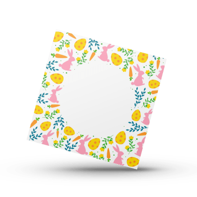 Cookie Card 10x10 cm. Pascua N°2 - 10 Unidades1