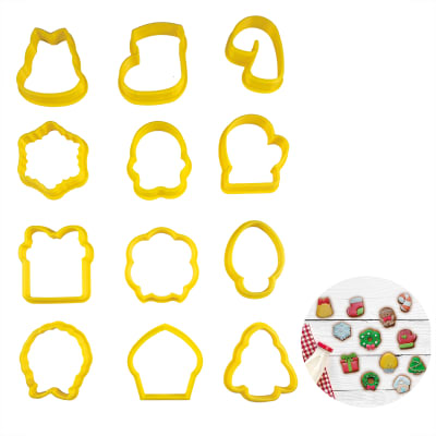 Set Cortadores Mini Calendario de Adviento 12 Piezas1