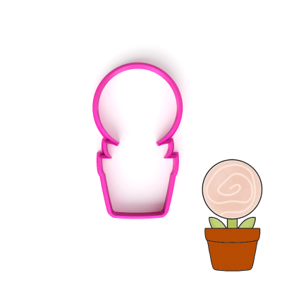 Cortador Flor en Maceta N°5 Plástico1