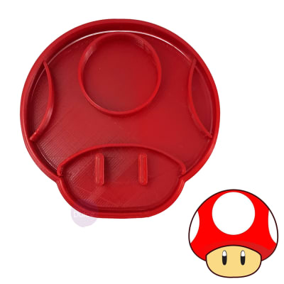 Cortador + Marcador Hongo Mario