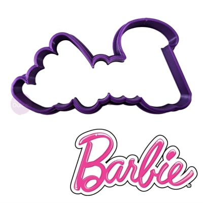 Cortador Plástico Barbie N°1