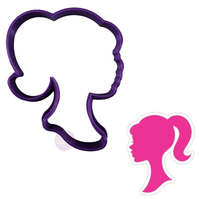 Cortador Plástico Barbie N°21