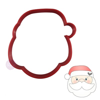 Cortador Plástico Cara de Santa1