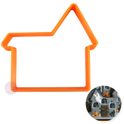 Cortador Plástico Casa Embrujada1