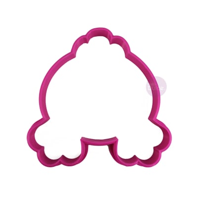 Cortador Plástico Conejo Patitas y Colita