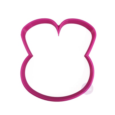 Cortador Plástico Conejo Orejas Grandes1