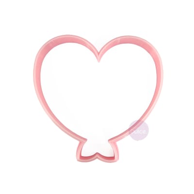 Cortador Plástico Corazón Globo1