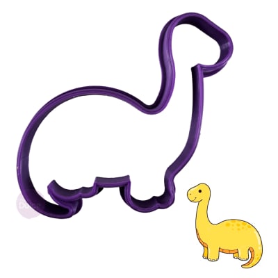 Cortador Plástico Dinosaurio N°6