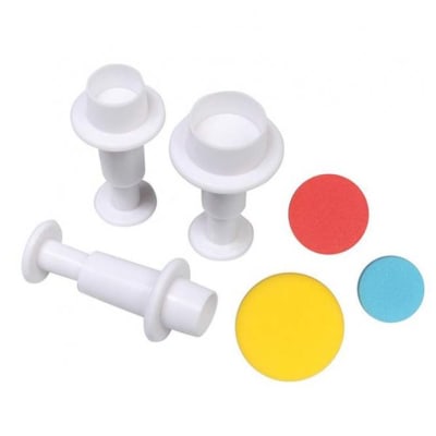 Cortador con Expulsor Circulo 3 Piezas