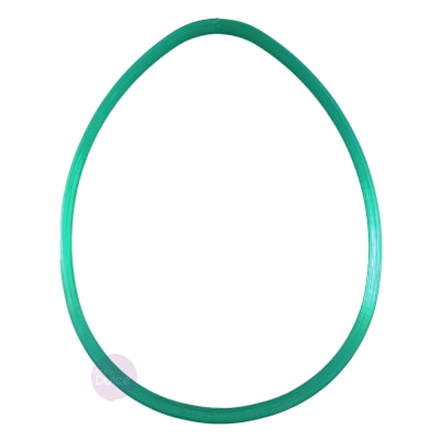 Cortador Plástico Galletón Huevo